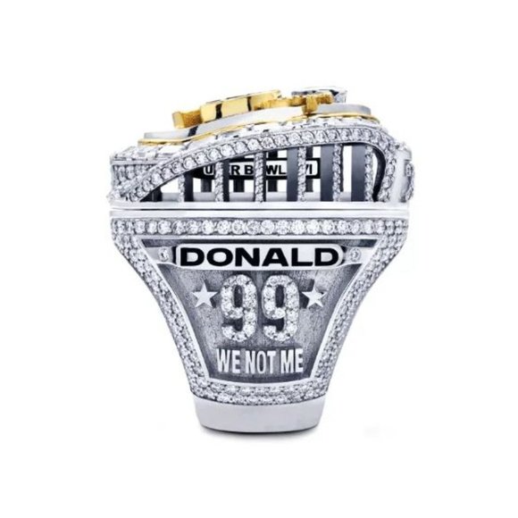 L. A. Rams Super Bowl Ring Fan Edition Championship Donald We Not Me - Picture 3 of 3